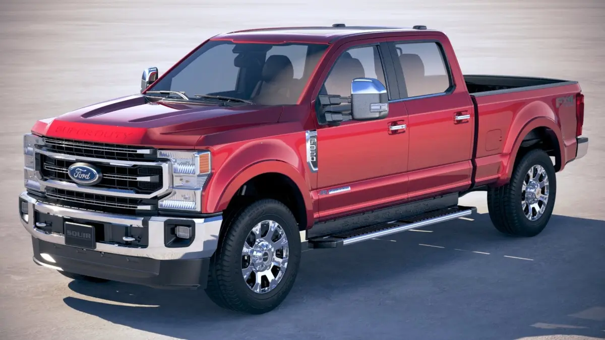 Ford F350 SuperDuty 2020 3D model