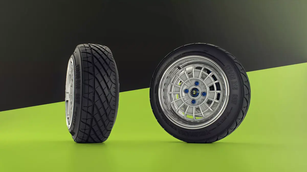 Mugen NR10R 15in JDM rare rim - RIM ONLY -  3D model