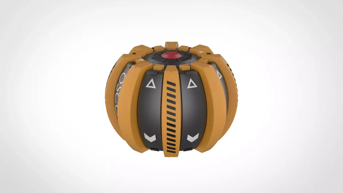 Pumpkin bomb from the movie The Amazing Spider - Man 2012 3D print model