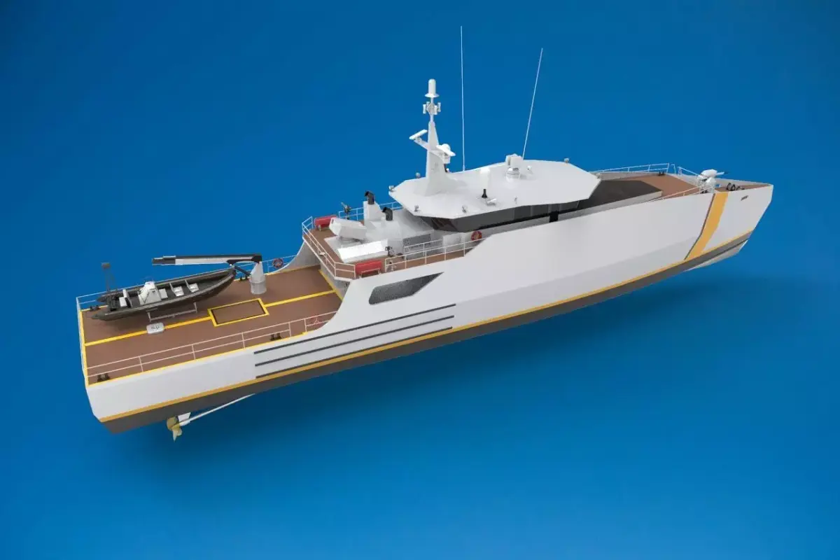 Coastguard Patrol Ship 3D model