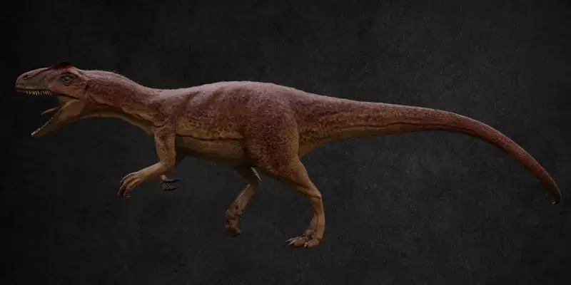 Allosaurus dinosaur Low-poly 3D model buy