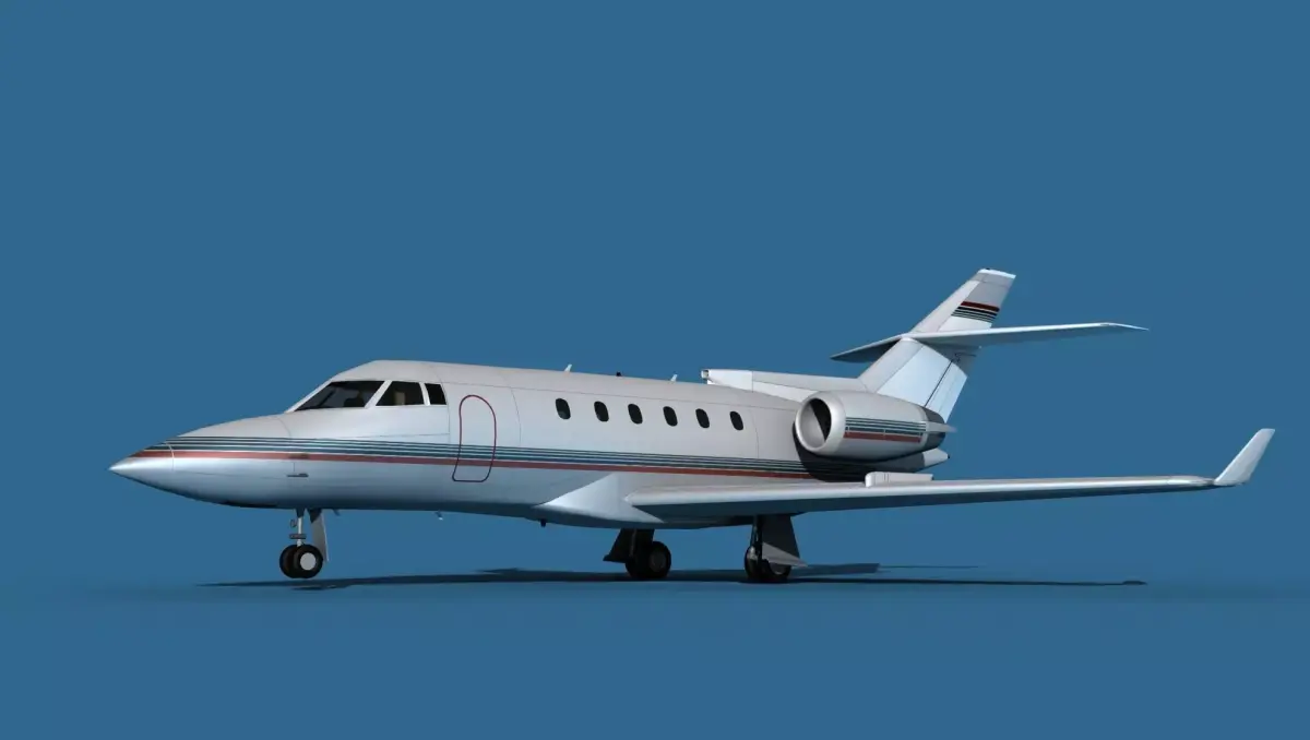 Hawker Siddley 800SR V12 3D model