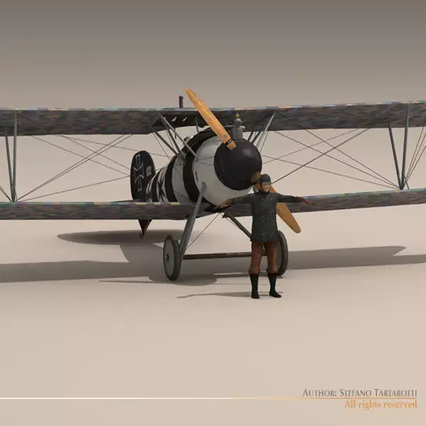 Albatros D Va jasta 26 3D model