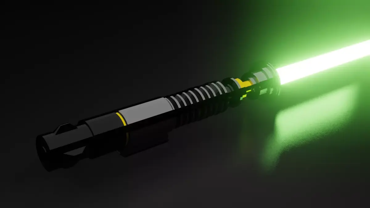 Light Saber -Starwars Low-poly 3D model