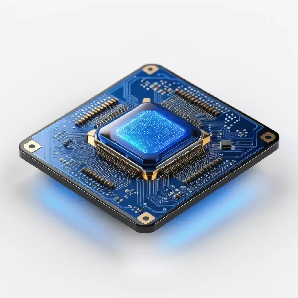 Advanced Microchip Processor Unit 3D model purchase