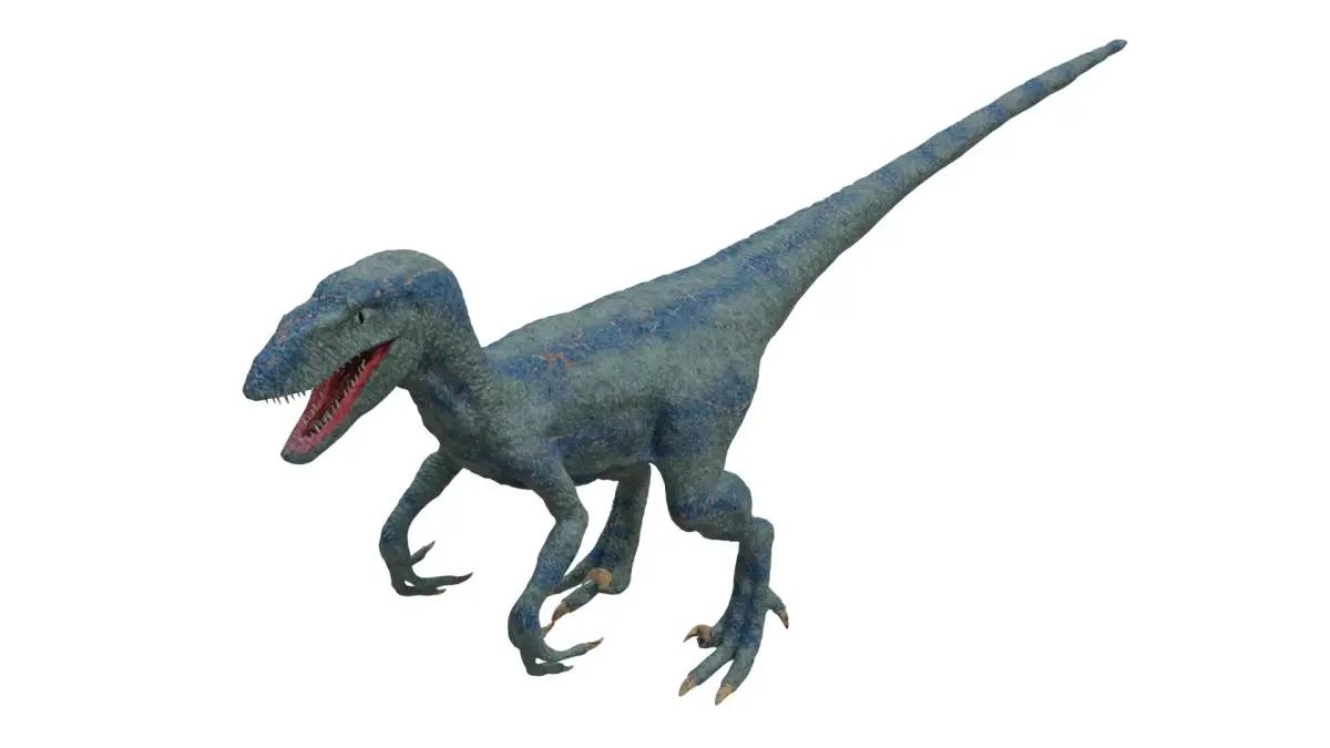 Velociraptor dinosaur Low-poly 3D model order