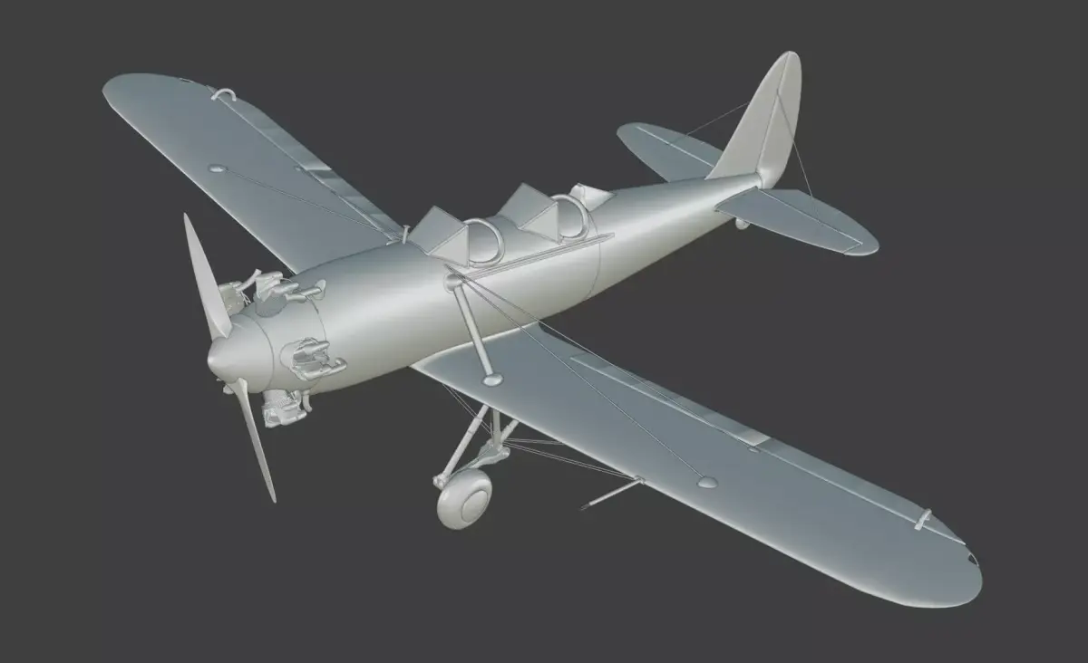 Ryan PT-22 Recruit  Free 3D model