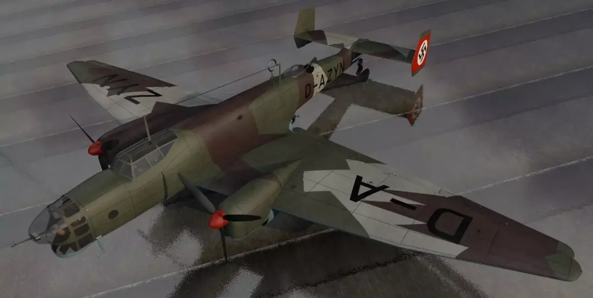 Junkers Ju-86 D-1 3D model