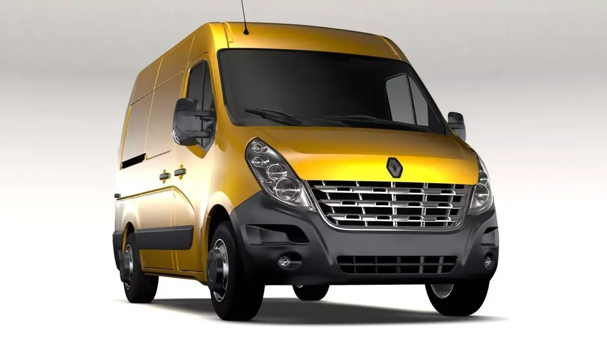 Renault Master L1H2 Van 2010 3D model