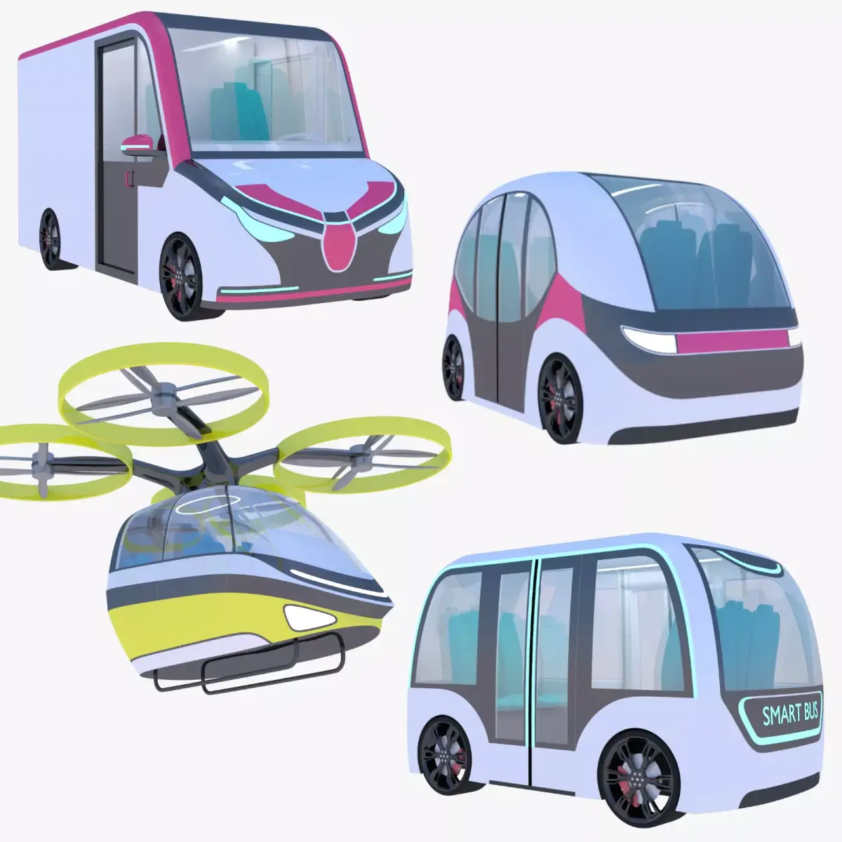 Vehicles collection 2023 3D Model Pack purchase