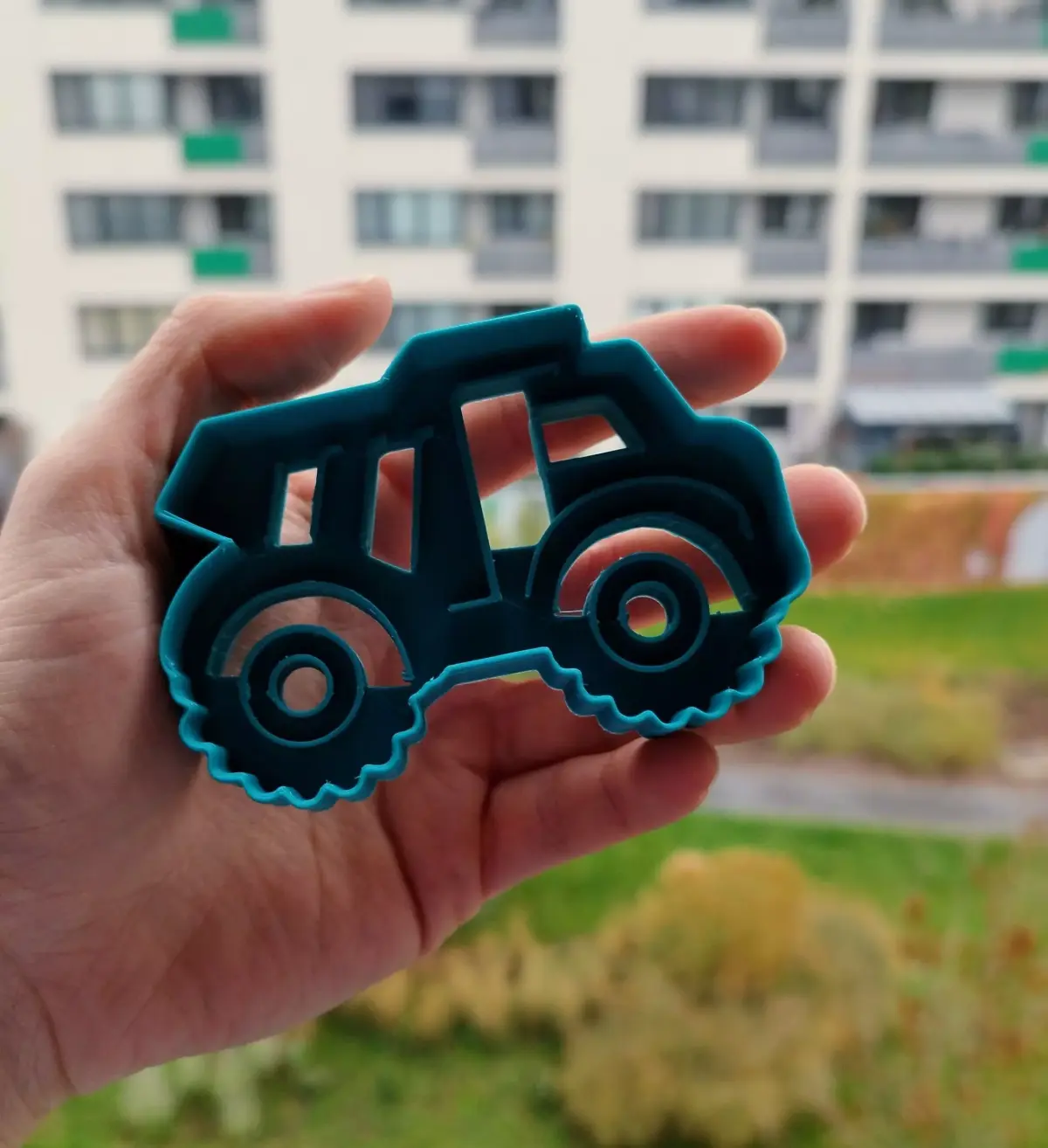 Truck Cookie Cutter 3D print model