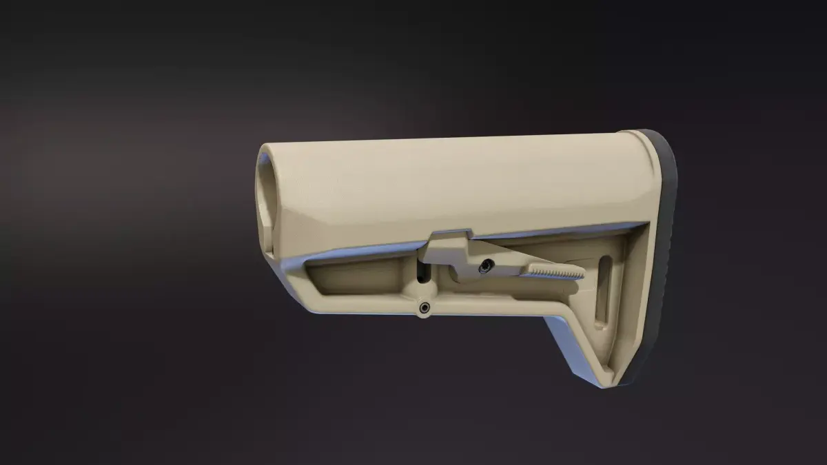 MOE SLK Stock Low-poly 3D model