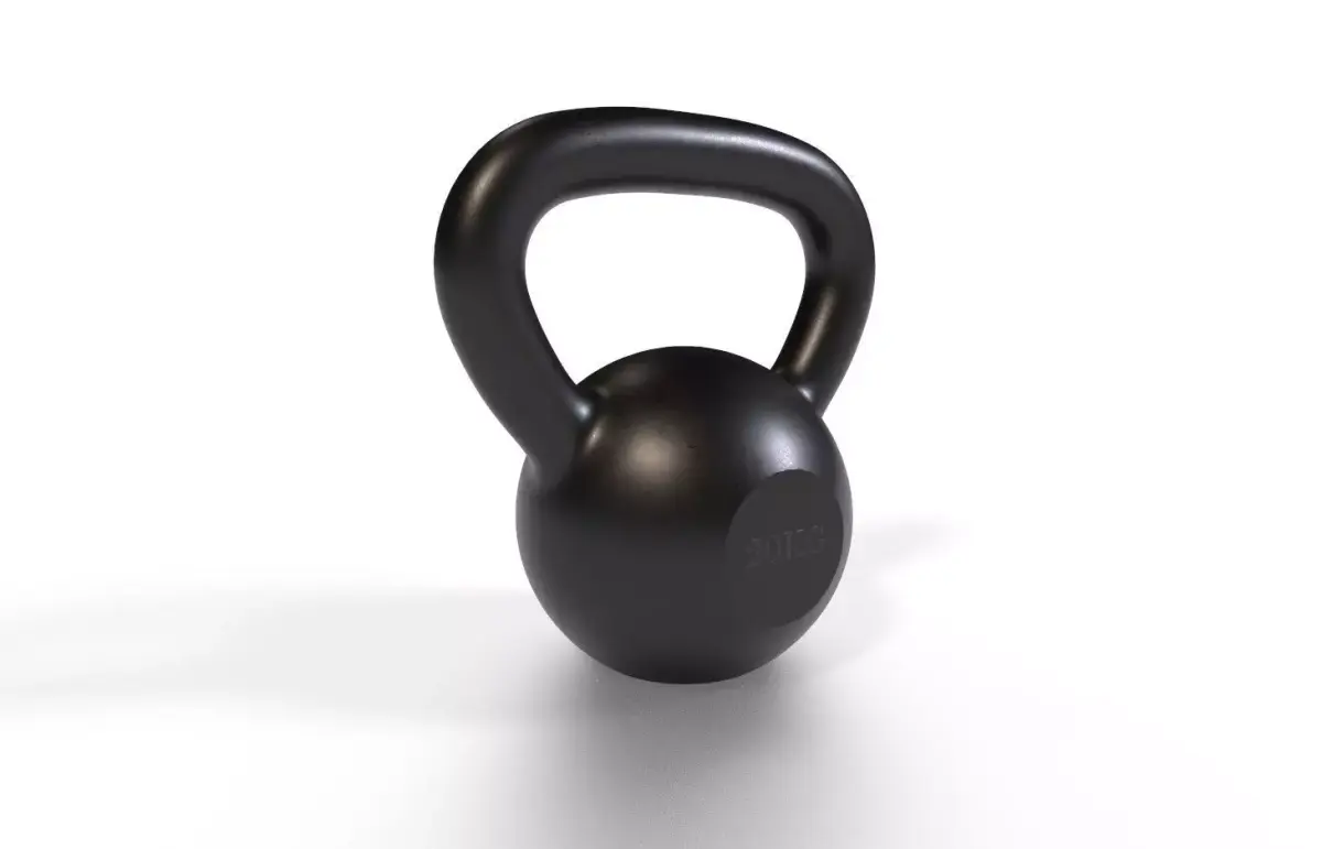 Kettle Bell 20Kg Low-poly 3D model