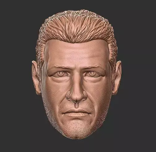 Star Wars Axe Woves Hot Toys Head 3D print model