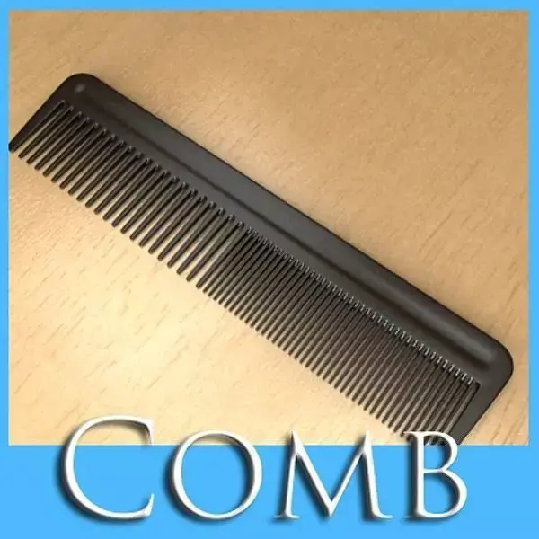 Comb High Detail 3D model