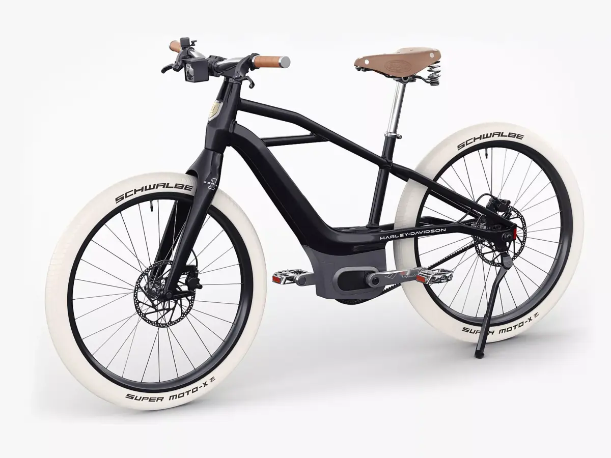 Vintage electric bicycle Serial 1 MOSH TRIBUTE 3D model