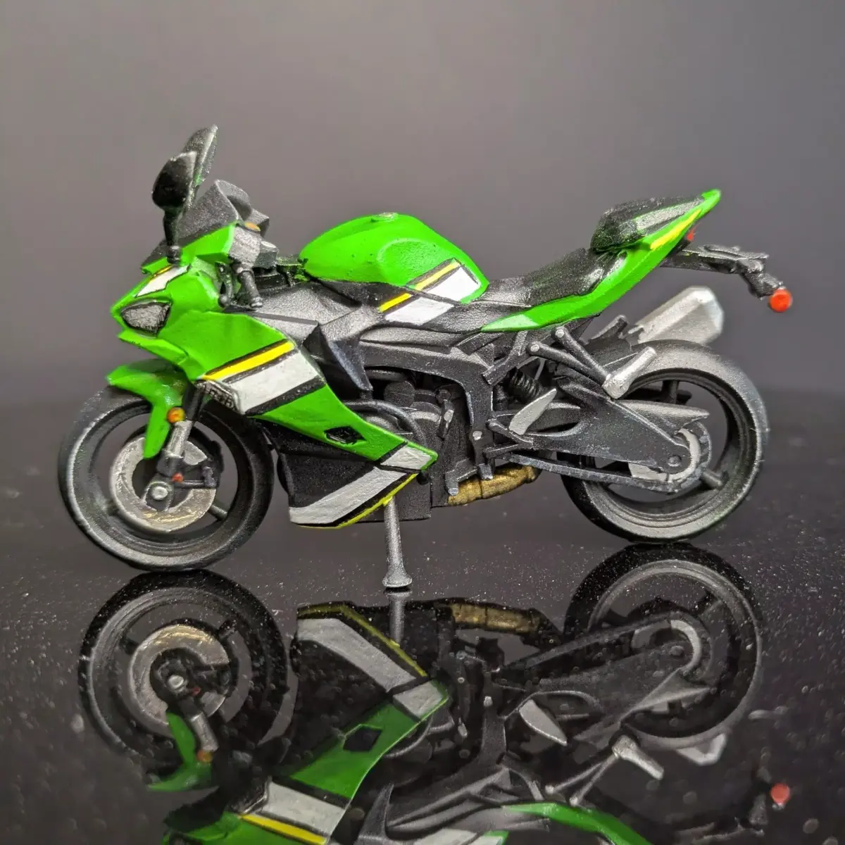 Kawasaki Ninja ZX 4RR Motorcycle STL 3D Printable Sport Bike 3D print model