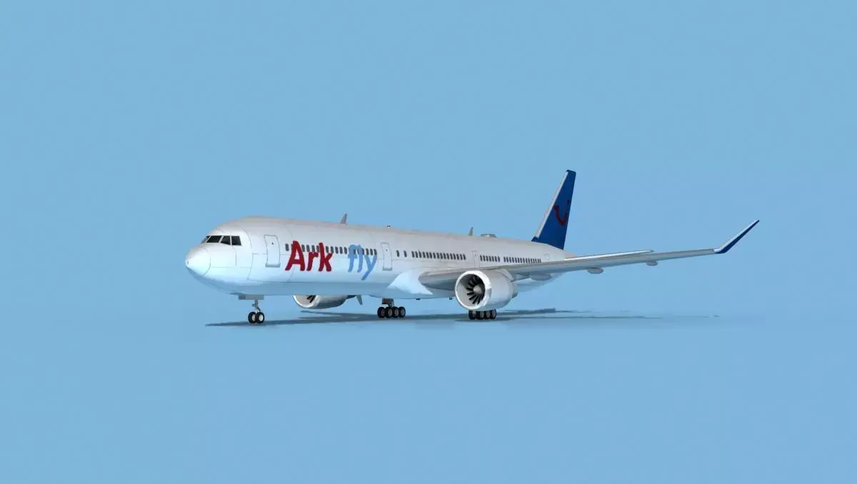 Boeing 767-400 Arkfly 3D model