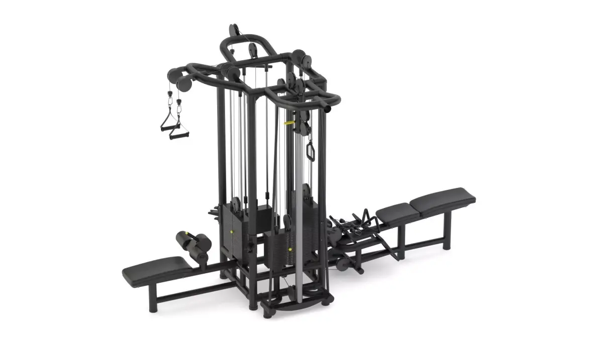 Technogym Cable Stations 4 Connector 3D model