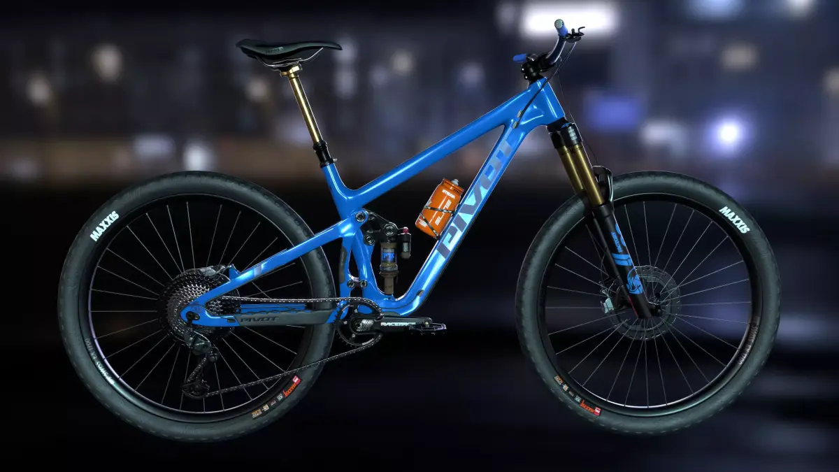 PIVOT SWITCHBLADE ENDURO MTB BICYCLE Low-poly 3D model