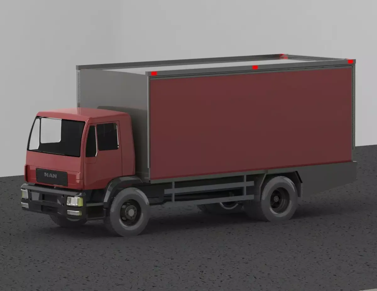 MAN CAB Free 3D print model