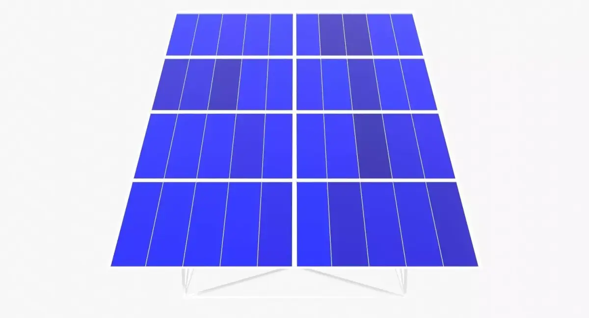 Solar Panel Free 3D model