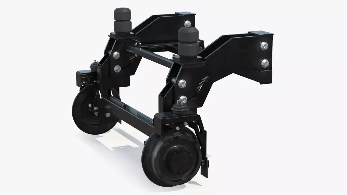 Hi-Rail Gear Mid Weight Rail Conversion Unit 3D model