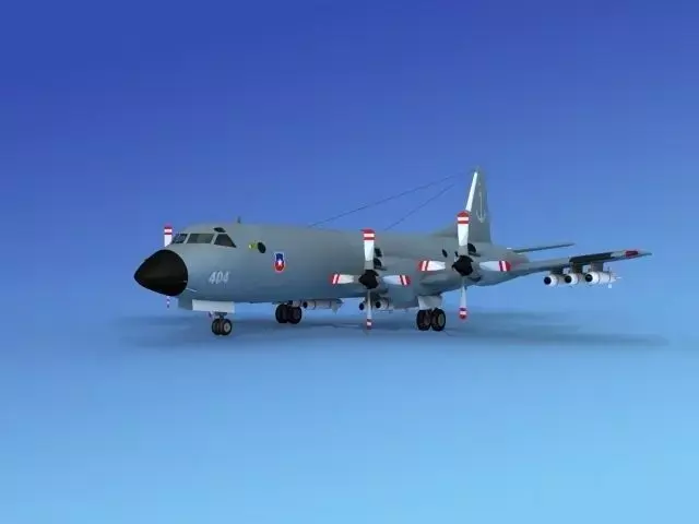 Lockheed P-3 Orion Chile  3D model