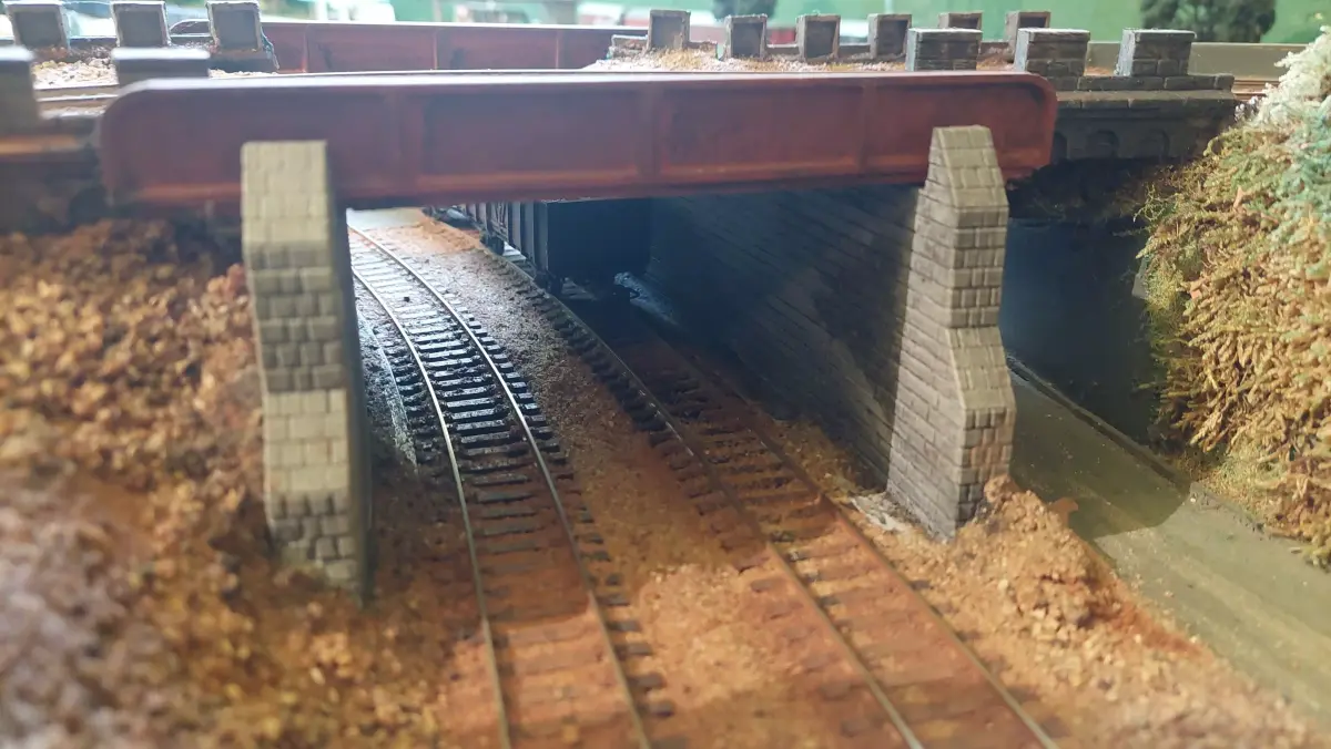 Viaduct Straight 1-87 FDM 3D print model