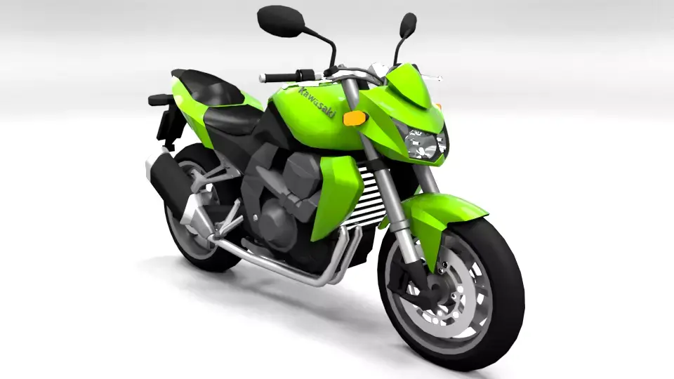KAWASAKI Z750 3D model
