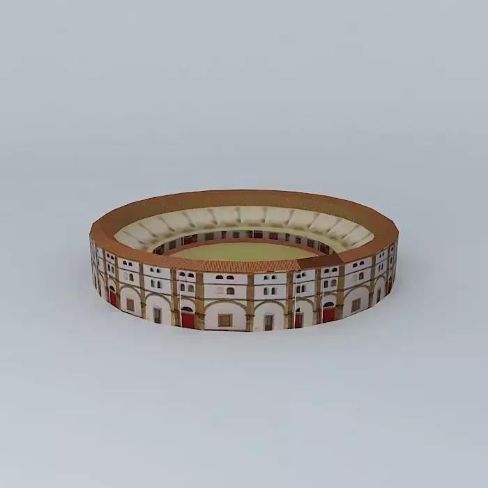 Bullring. Caceres Free 3D model