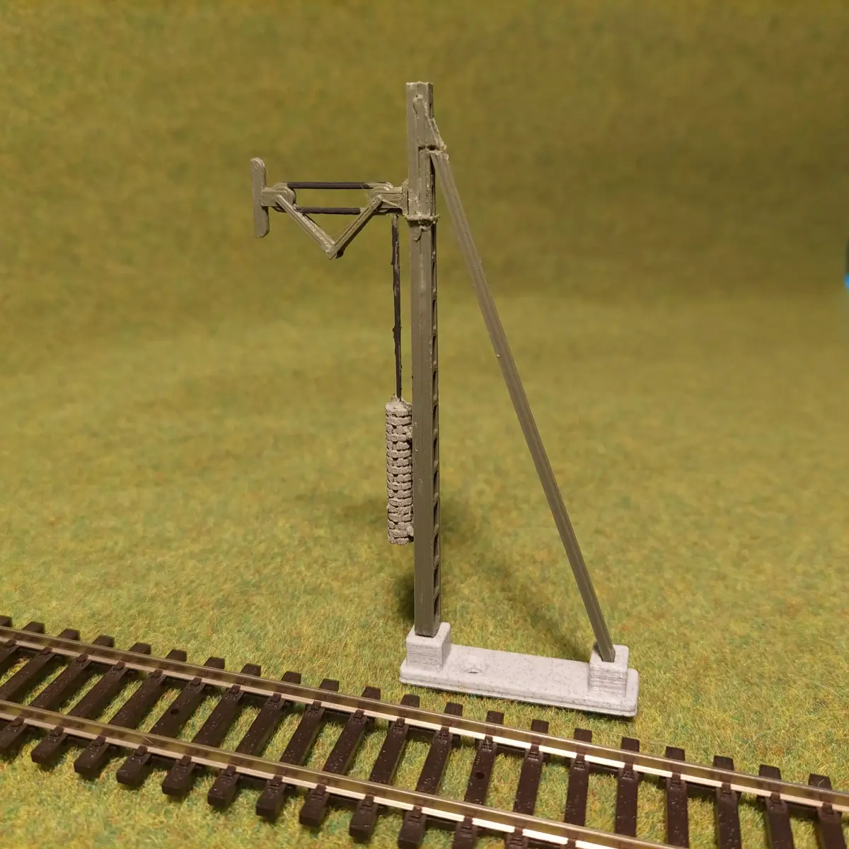 Catenery Tension Pole End Type A 1-87 FDM 3D print model