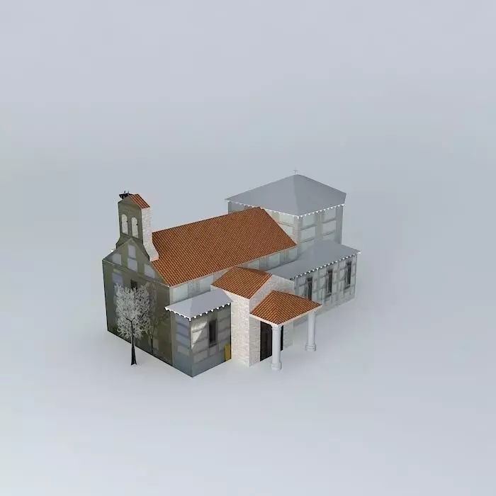 Small church 3D model