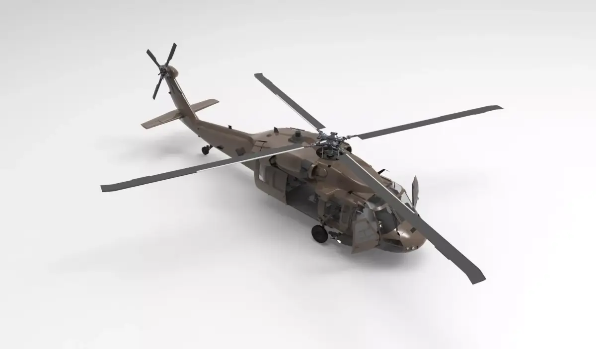 sikorsky UH-60 3D model