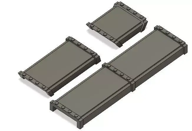 Tank Track Guards Free 3D print model