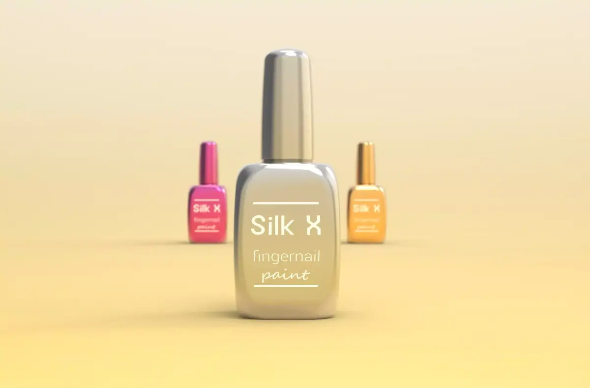 fingernails paint bottle 3D model