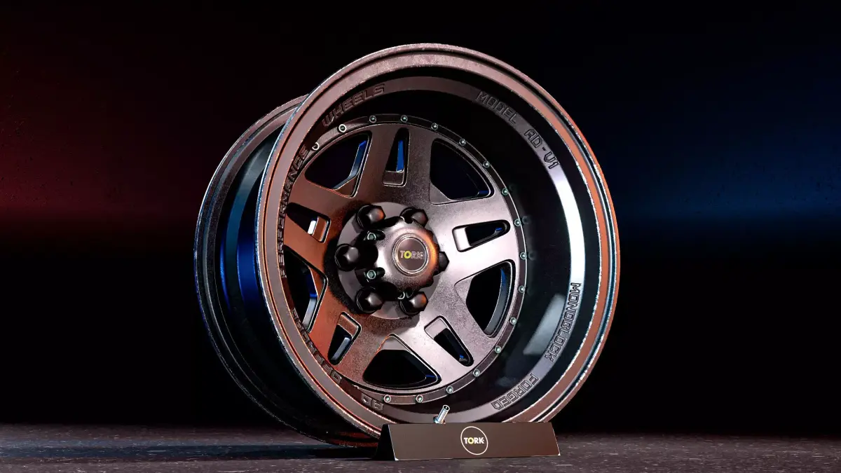 Wheel Tork AD-V1 ET44 3in1 types 3D model