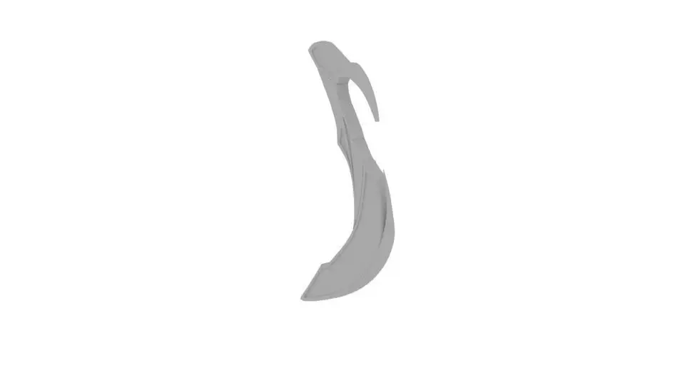 Dagger knife Free low-poly 3D model