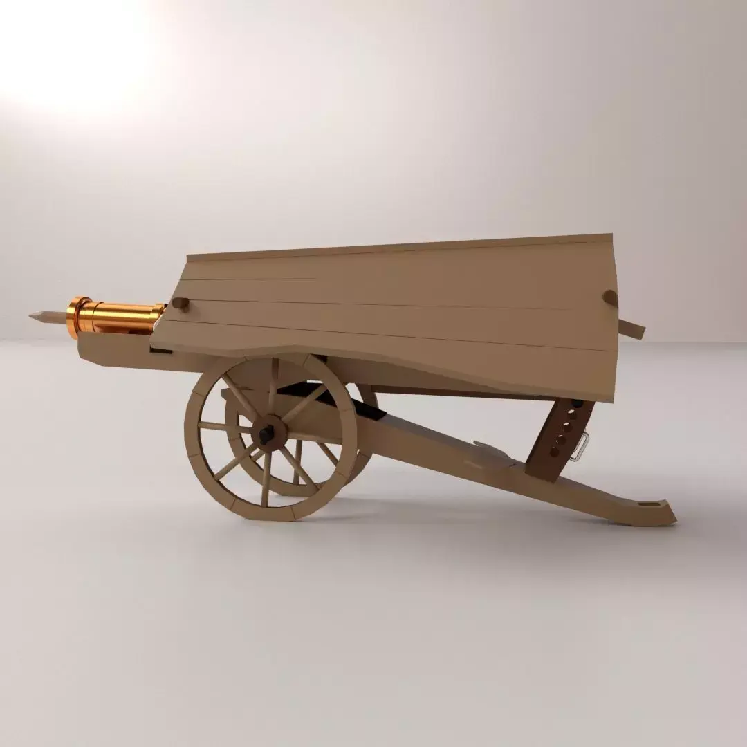 Spingarde with Canopy 3D model