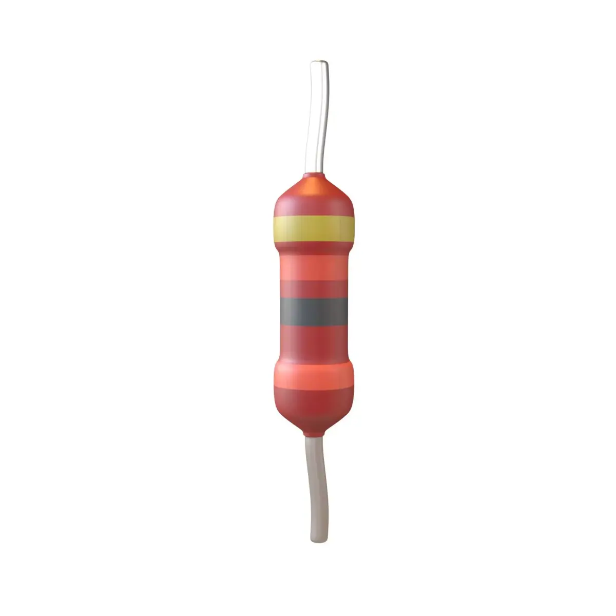 Resistors v1 003 Low-poly 3D model