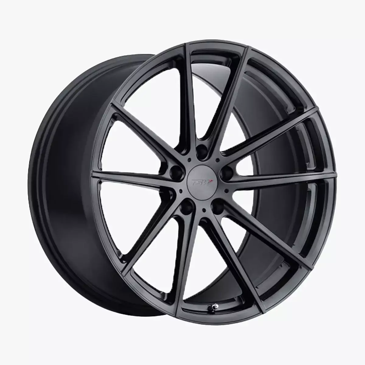 TSW Bathurst Wheel Rotary Forged Gloss Gunmetal 3D model