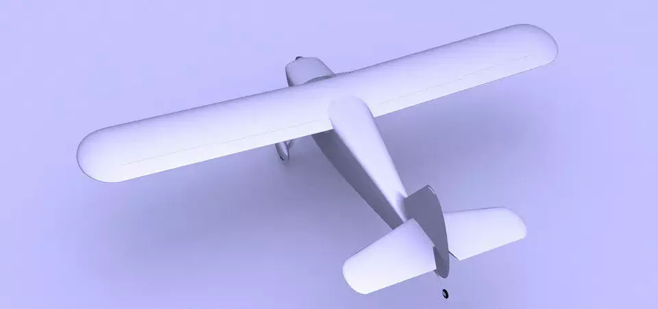 Stinson Voyager 108 3D model
