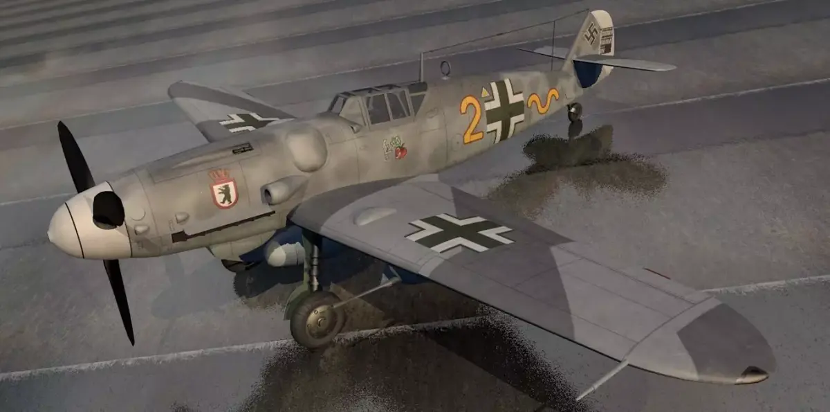 Messerschmitt Bf-109 G-6 Gustav 3D model