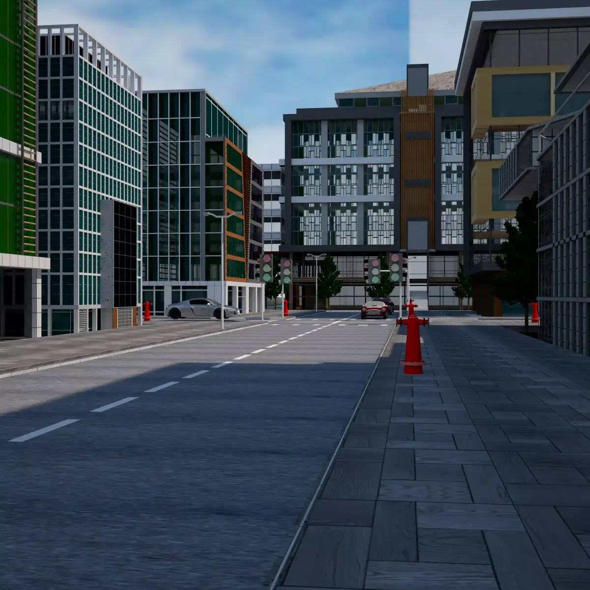 Business Center 3D model