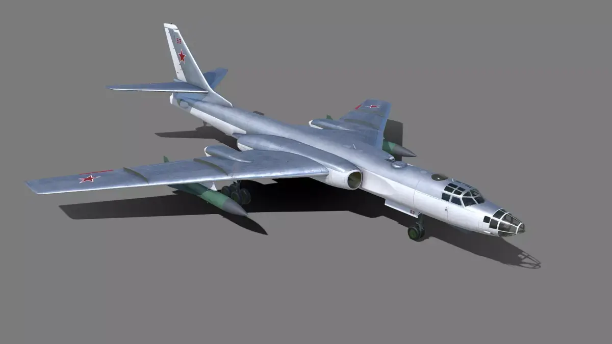 Tu-16 Badger  Xian H-6A 3D model purchase