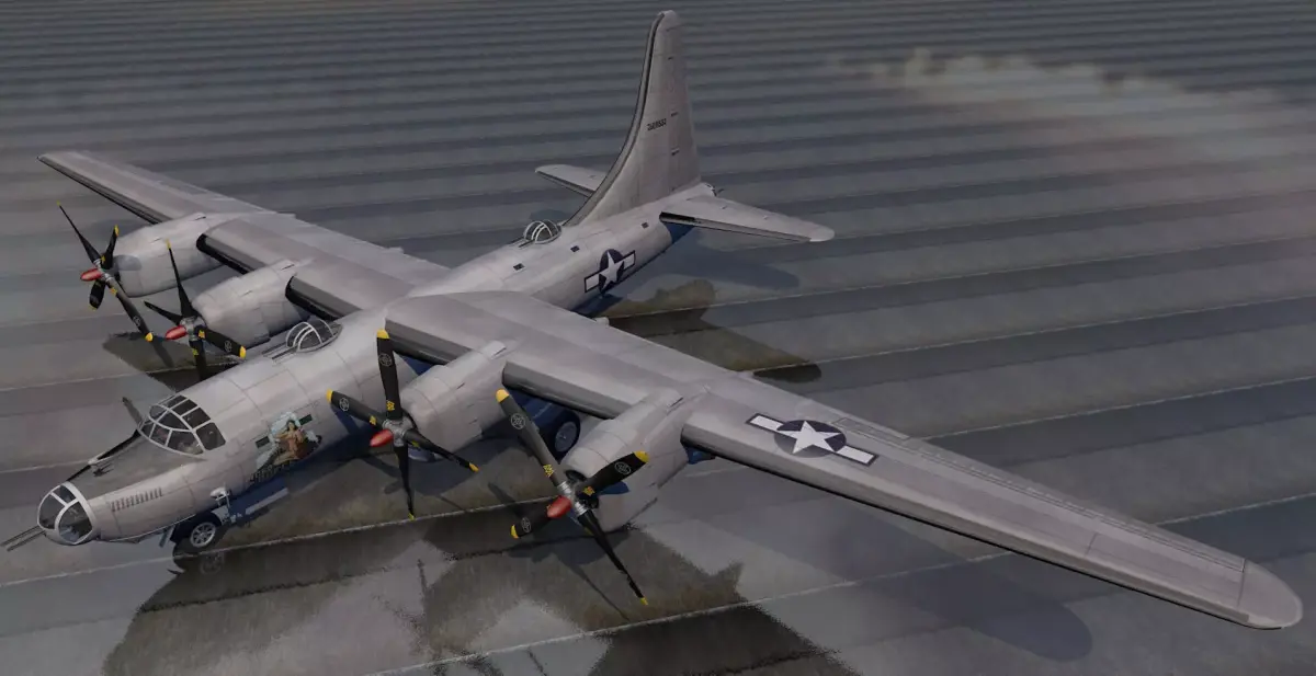 Consolidated B-32 Dominator 3D model