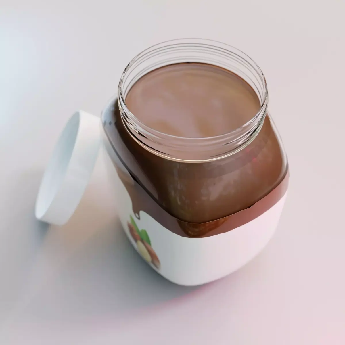 chocolate bottle Free 3D model