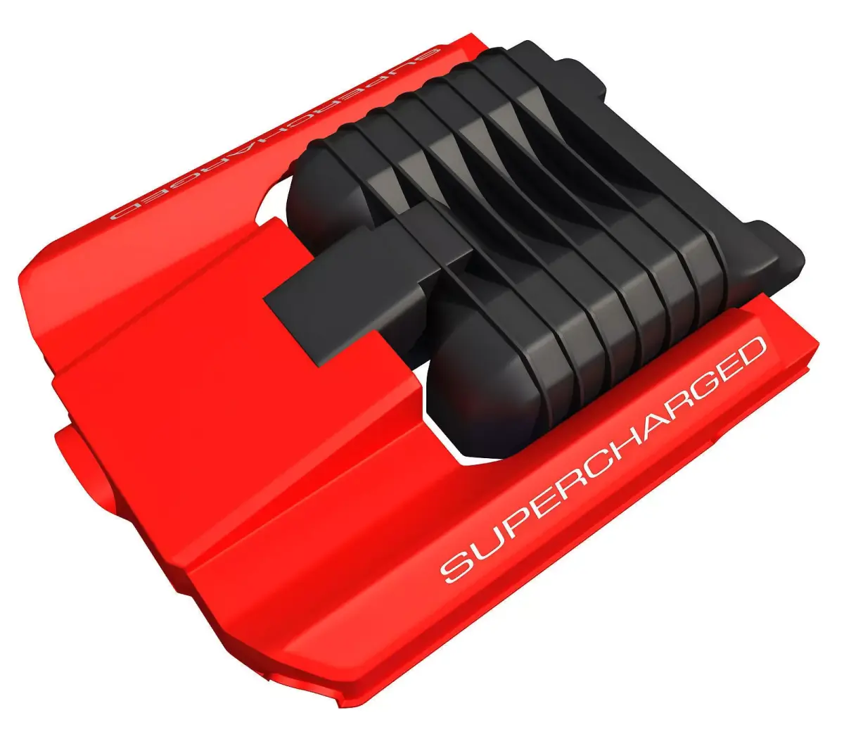 Red Engine Cover 3D 3D model