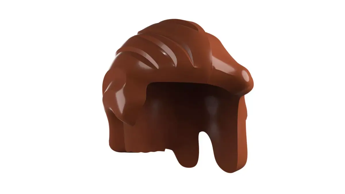 Custom3Dprint Minifigure Accessory - Minifigure Hair S2 - 066 3D print model