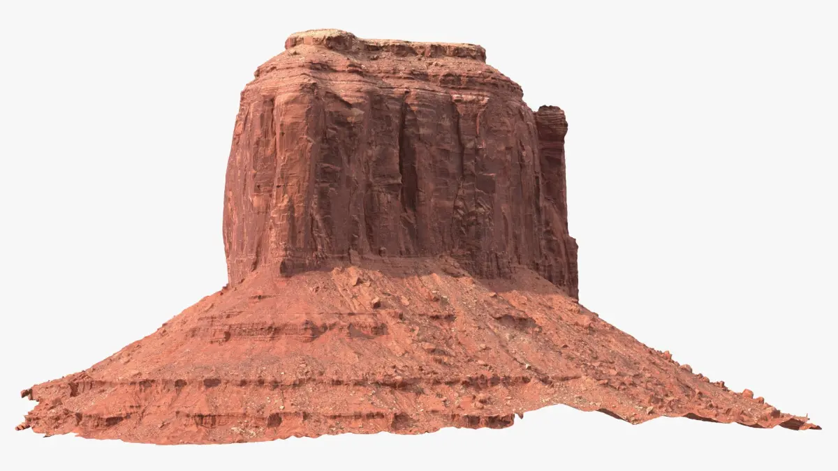  Monument Valley Merrick Butte Rock Formation 